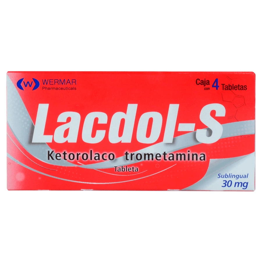 LACDOL-S 30MG TAB SL C/4 *WER*