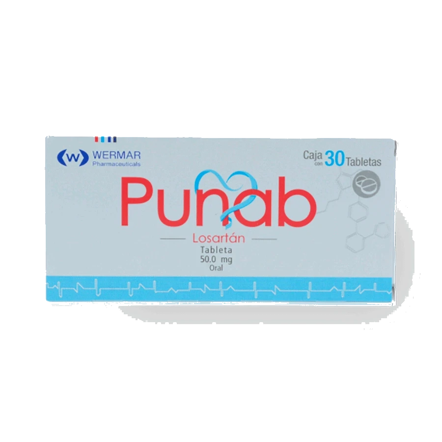 PUNAB (LOSARTAN 50MG) 30TABS