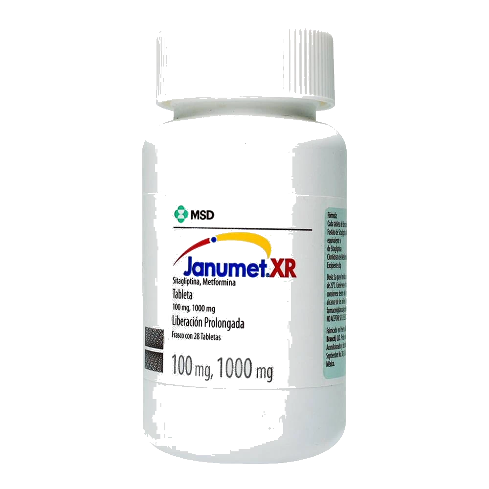 CADP 05-2027 JANUMET XR 100/1000MG TAB C/28 *MSD*
