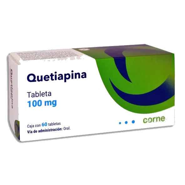 QUETIAPINA 100MG TAB C/60(KOMEK)*COR*