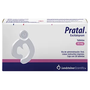 PRATAL (ESCITALOPRAM 10MG) 28TABS
