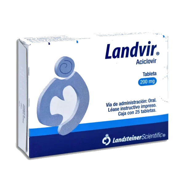 LANDVIR 25 TAB 200 MG