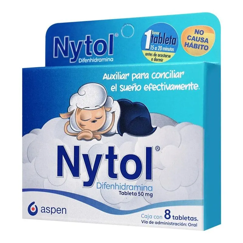 NYTOL 50 MG 8 TAB