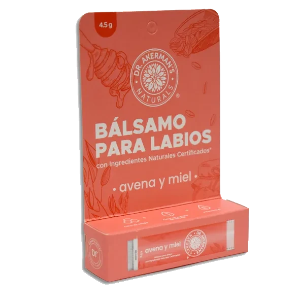 BALM P/LABIOS NATURALS AVENA Y MIEL 4.5G
