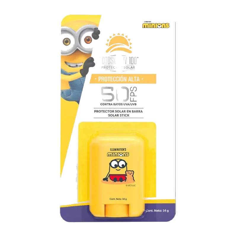 PROTECTOR SOLAR FOTOSUN UV 100 MINIONS