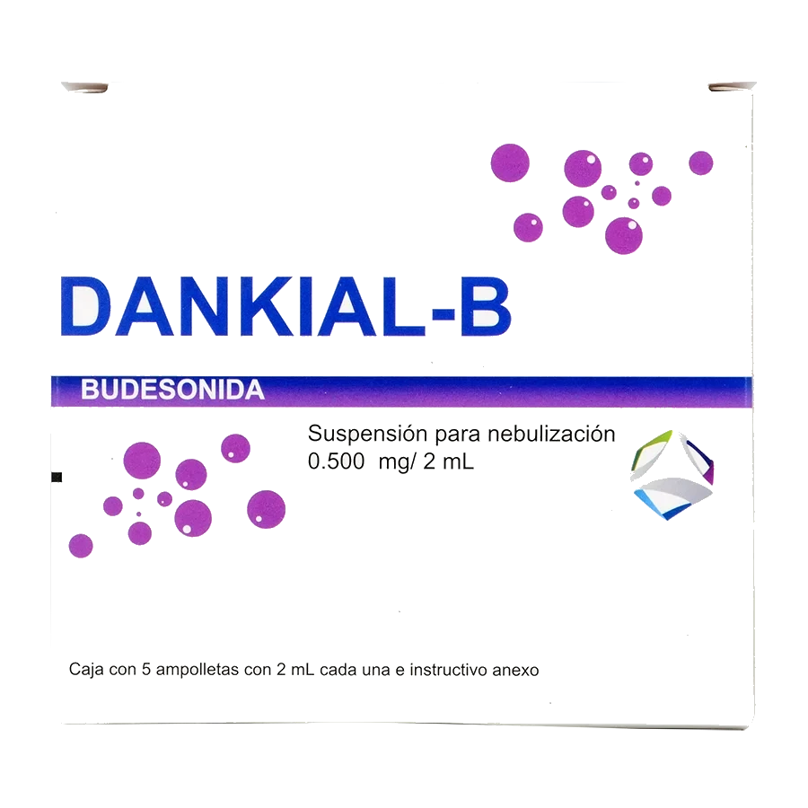 DANKIAL-B (BUDESONIDA 0.500MG) 5AMP SUSP