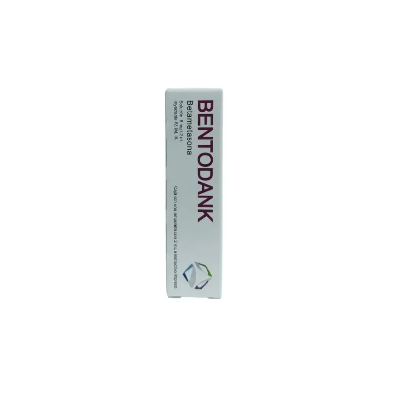Bentodank Betametasona Caja Con Ampolleta Solución Inyectable 8 mg / 2ml