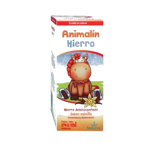 ANIMALIN HIERRO 1 SOL 133.2MG/240 ML