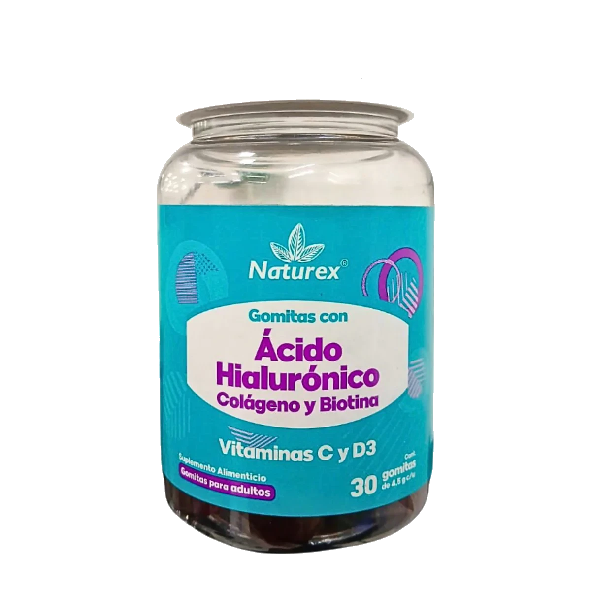 GOMITAS CON ACIDO HIALURONICO 30GOM
