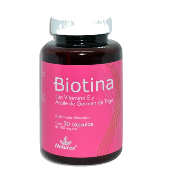 BIOTINA CON VITAMINA E NATUREX