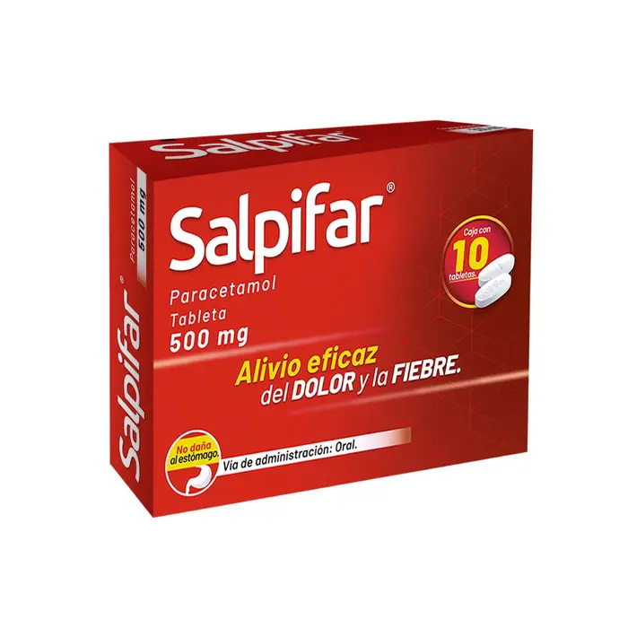 SALPIFAR 500 MG 10 TAB