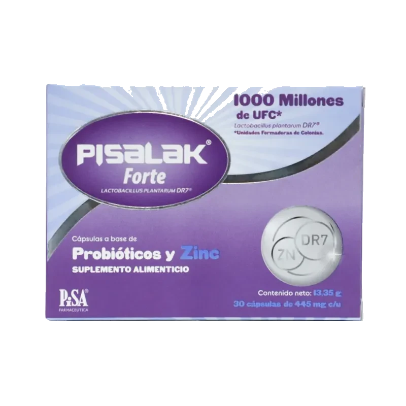 PISALAK FORTE 30 CAP 445 MG