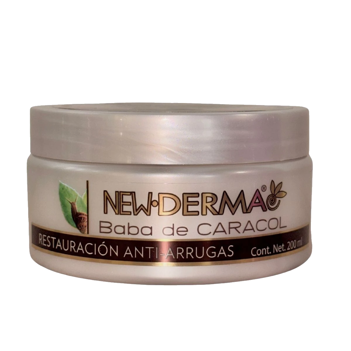 New Derma Crema Baba De Caracol De 200 ml