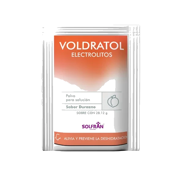 VOLDRATOL SABOR DURAZNO 1 SOB 28.12 G