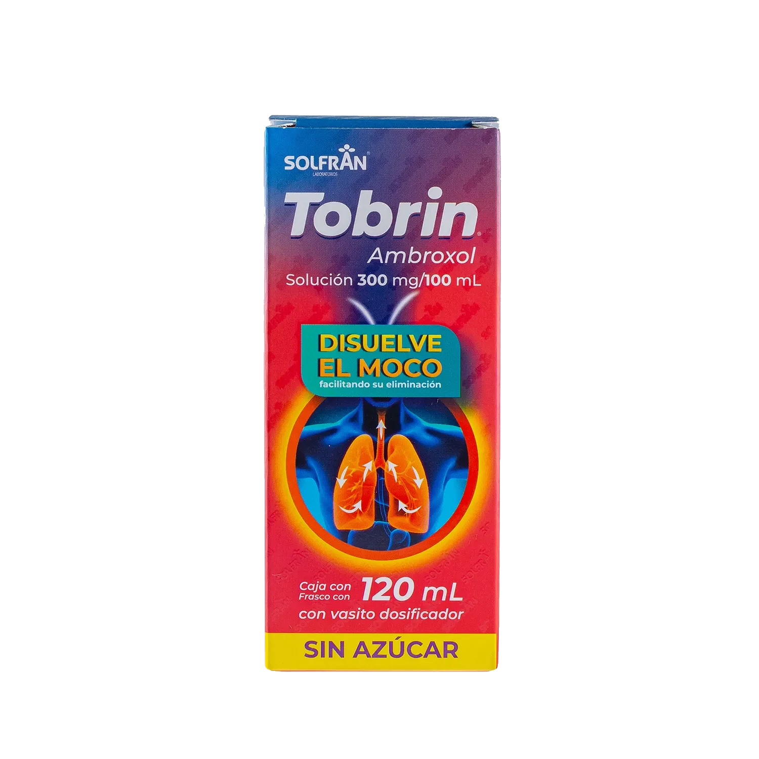 TOBRIN 1 SOL 300MG/120 ML