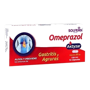 OMEPRAZOL 20MG (AKTYZAR) 14CAPS