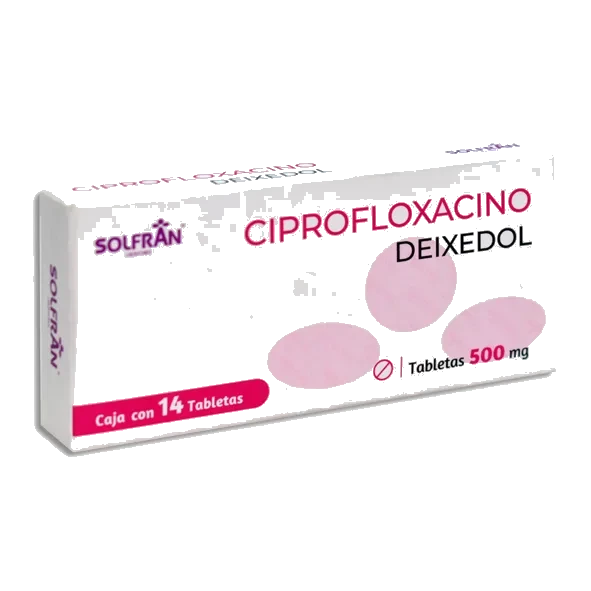CIPROFLOXACINO 500MG (DEIXEDOL) 14 TAB