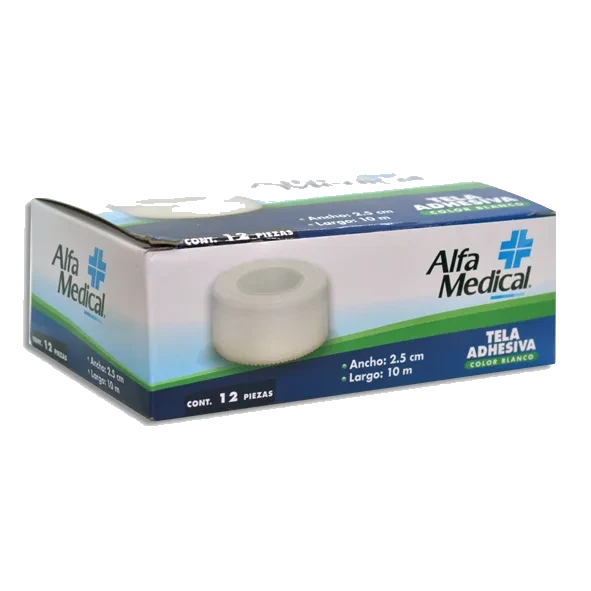 TELA ADHESIVA ALFA MEDICAL 2.5CMX10M