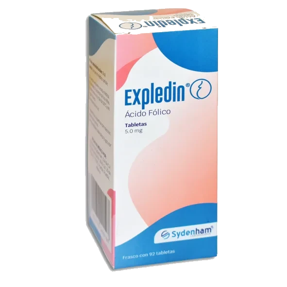 EXPLEDIN 5.0MG TAB C/92 *SYN* ACIDO FOLICO