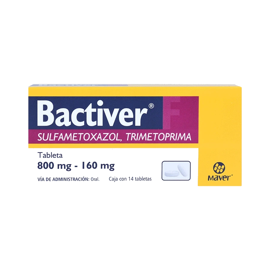 BACTIVER (TRIMETOPRI/SULFAMETOXA) 14TABS