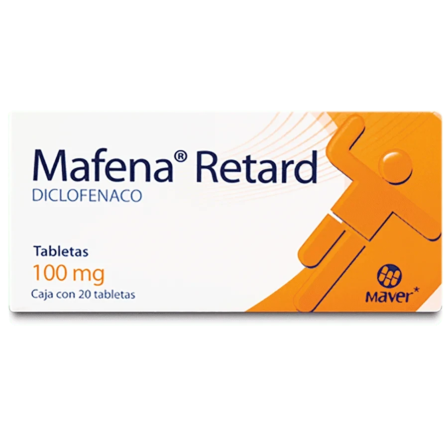 MAFENA RETARD 20 TAB 100 MG