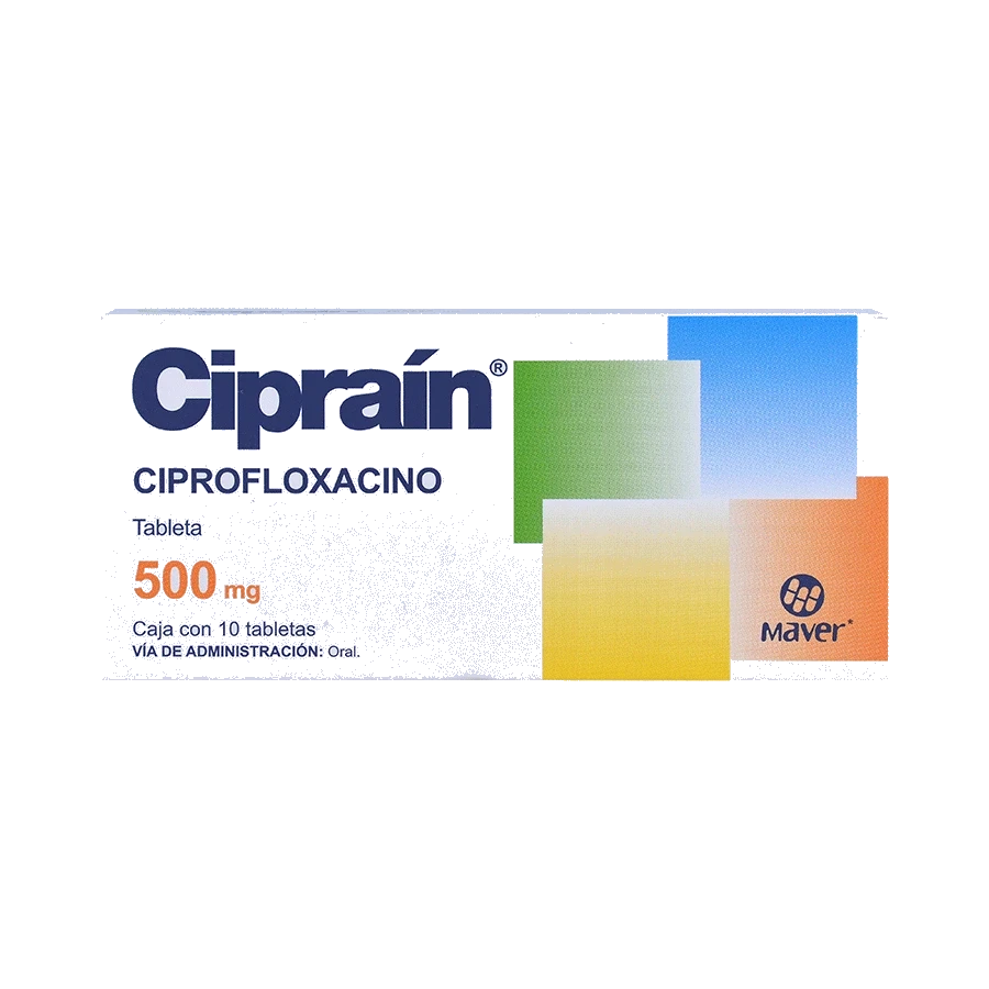 CIPRAIN (CIPROFLOXACINO 500MG) 10TABS