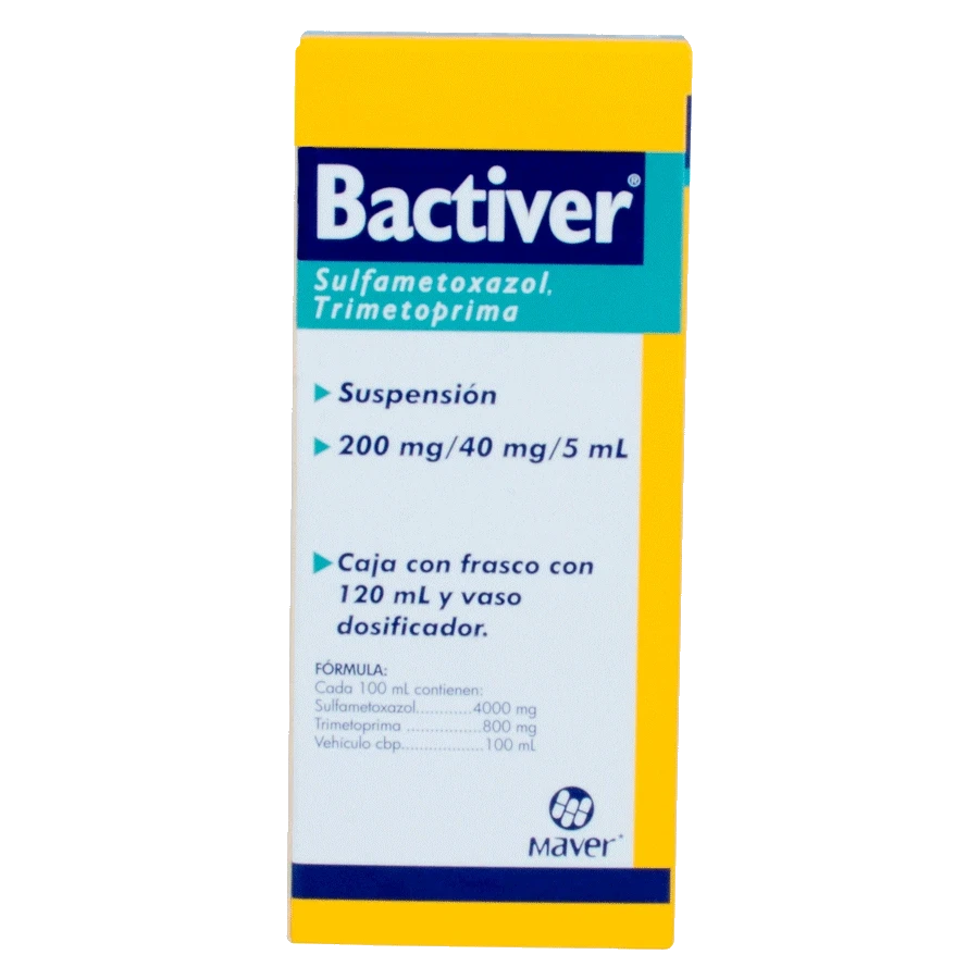 BACTIVER(TRIMETOP/SULFAMETOXA)120ML SUSP