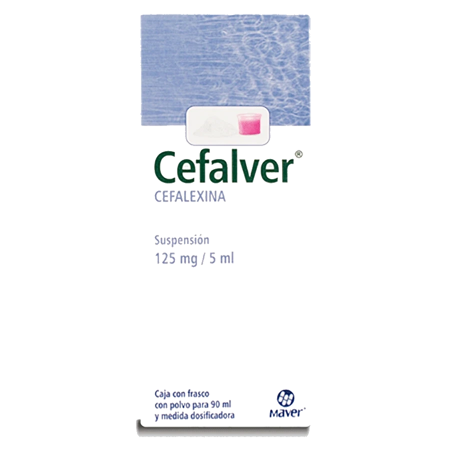 CEFALVER (CEFALEXINA 125MG/5ML)90ML SUSP