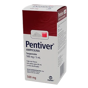 PENTIVER (AMPICILINA 500MG/5ML)60ML SUSP