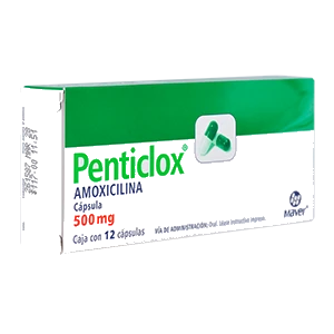 PENTICLOX 12 CAPS 500 MG