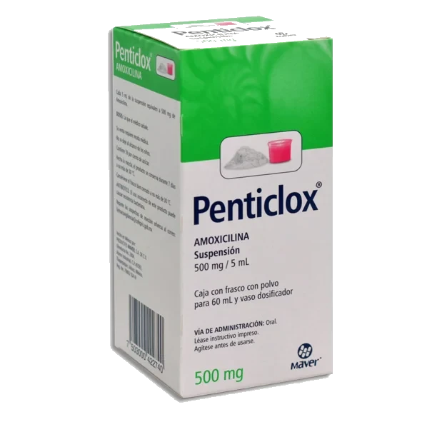 PENTICLOX(AMOXICILINA 500MG/5ML)60MLSUSP