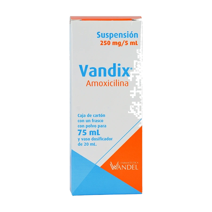 VANDIX (AMOXICILINA 250MG/5ML) 75ML SUSP