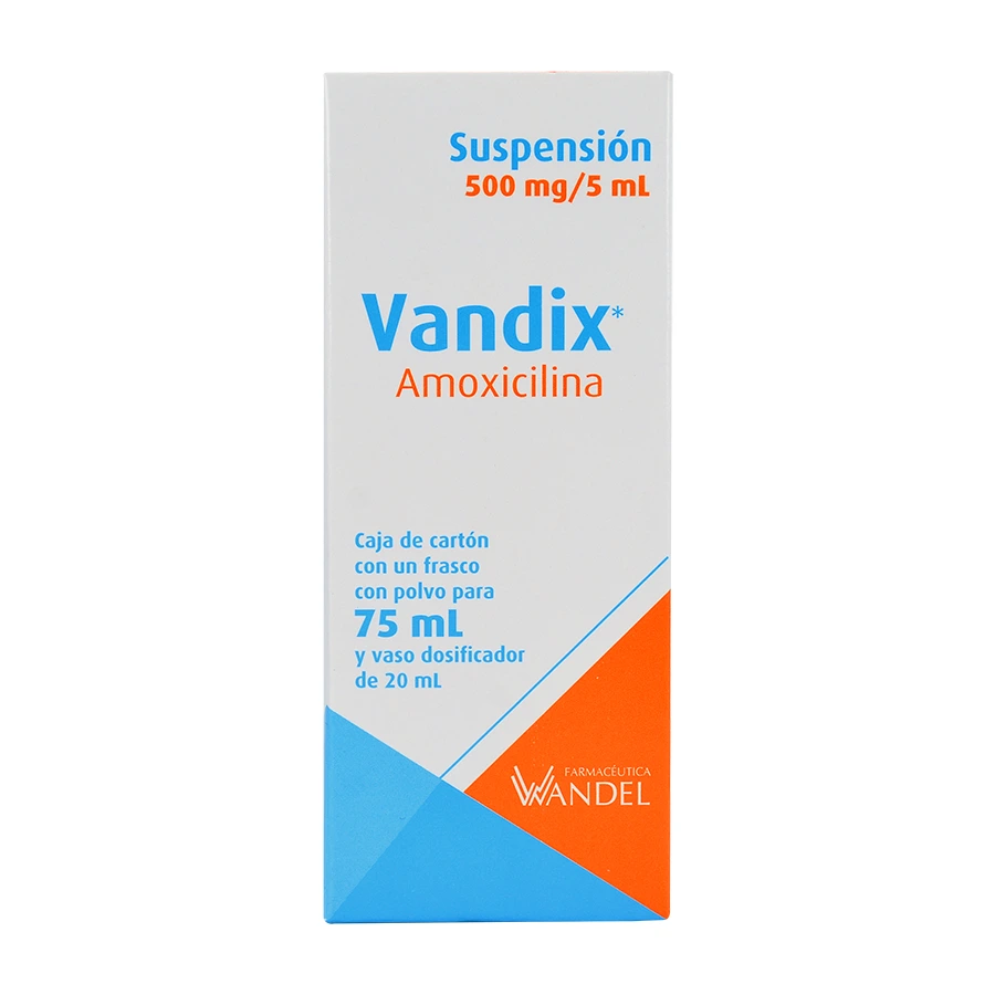 VANDIX (AMOXICILINA 500MG/5ML) 75ML SUSP