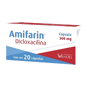 DICLOXACILINA 500MG (AMIFARIN) 20CAPS