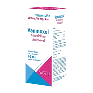 VANMOXOL (250MG/15MG) 90ML SUSP