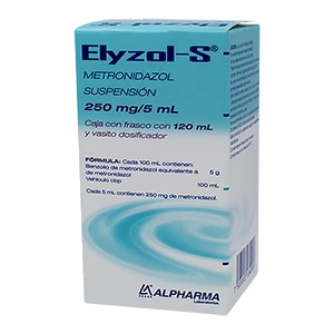 ELYZOL-S (METRONIDA 250MG/5ML)120ml SUSP