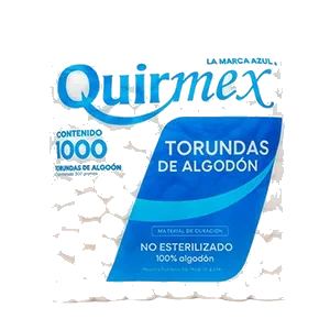 TORUNDA ALGODON (QUIRMEX) 500G