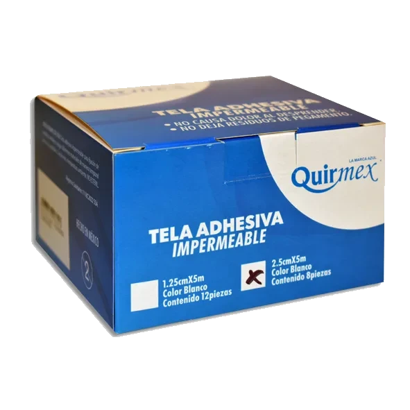 TELA ADHESIVA QUIRMEX 2.5CMX5M