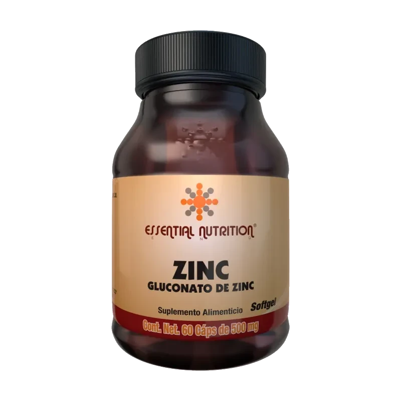 ZINC 500 MG SUP ALIM 60 CAPS