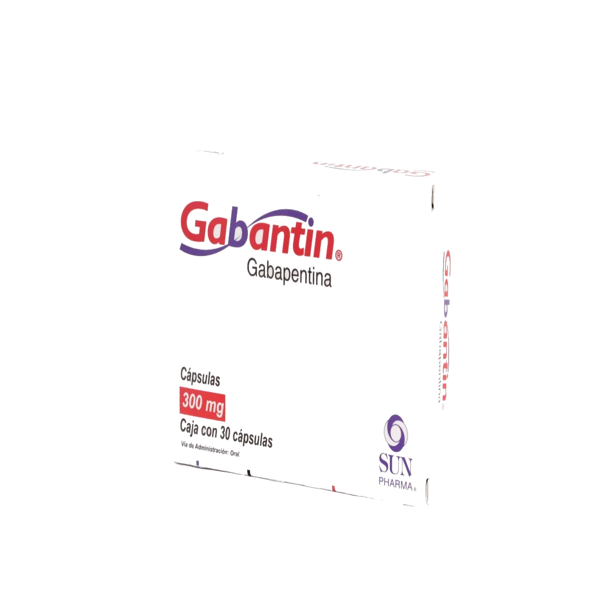 Gabantin De 300 mg Con 30 Cápsulas