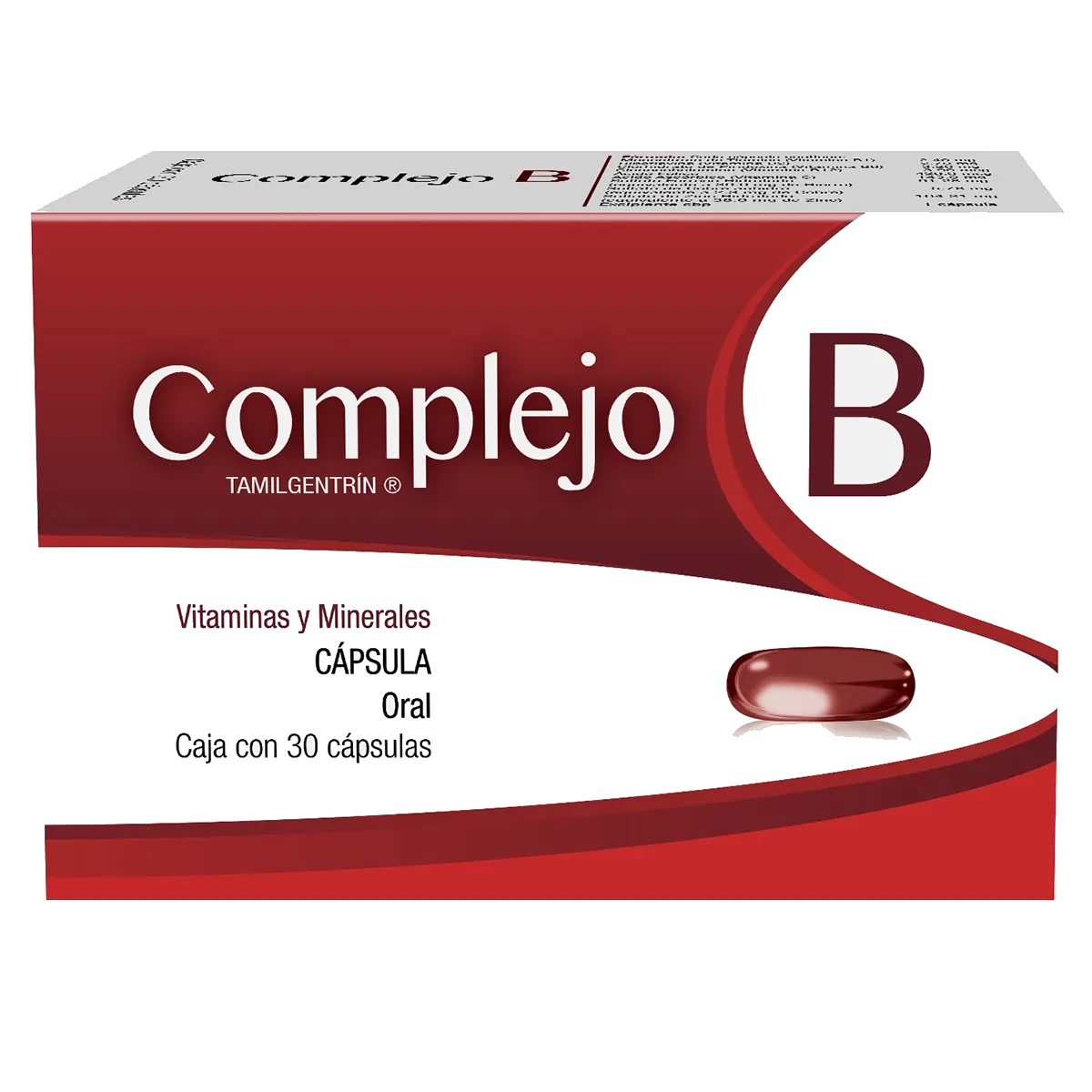 COMPLEJO B (TAMILGENTRIN) 30CAPS