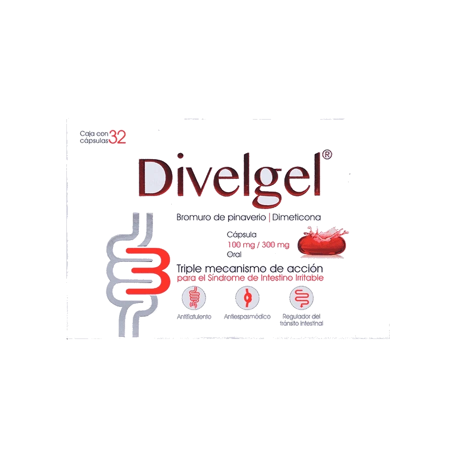 DIVELGEL (PINAVERIO/DIMETICONA) 32CAPS