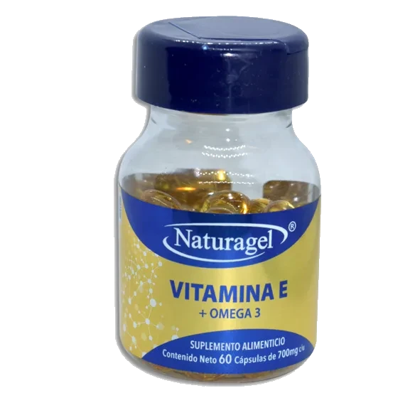 VITAMINA E/OMEGA 3 60 CAPS 700 MG