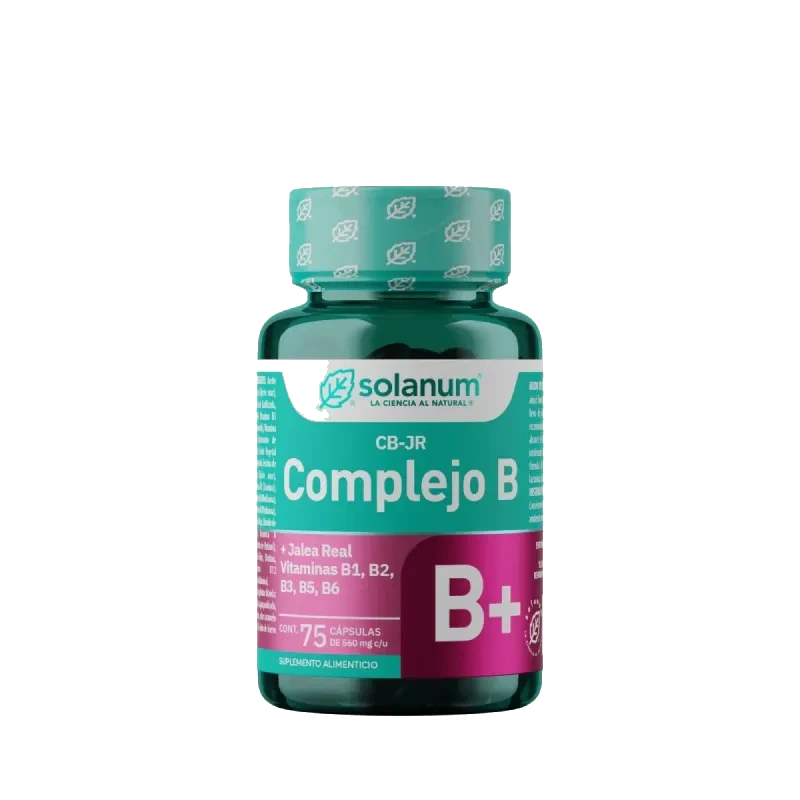 SOLANUM COMPLEJO B + JALEA REAL 560MG CAP C/75 *SLN*
