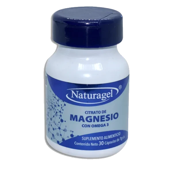 CITRATO DE MAGNESIO CON OMEGA 3 NATURAGEL