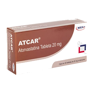 ATCAR (ATORVASTATINA 20MG) 30TABS