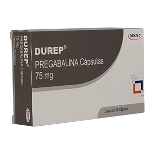 DUREP (PREGABALINA 75MG) 28CAPS