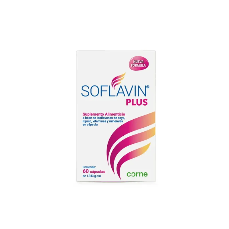 Soflavin Plus Corne Caja Con 60 Cápsulas De 1.943 g Cado Uno
