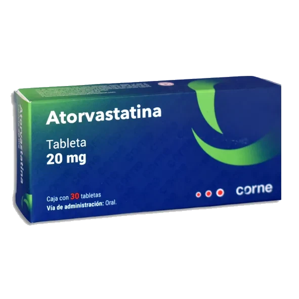 ATORVASTATINA 20MG CORNE