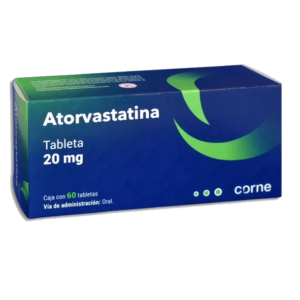 ATORVASTATINA 20MG (ATROMCOR) 60TABS